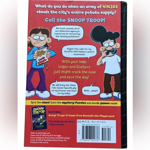Snoop Troop: Attack of the Ninja Potato Clones Book - Picture 3 of 3